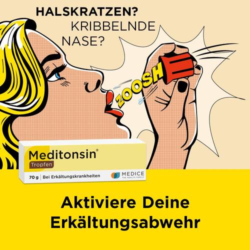 Meditonsin Tropfen bei ersten Anzeichen einer Erkältung 70 g MEDICE Arzneimittel Pütter bei onfy.de kaufen 10192727