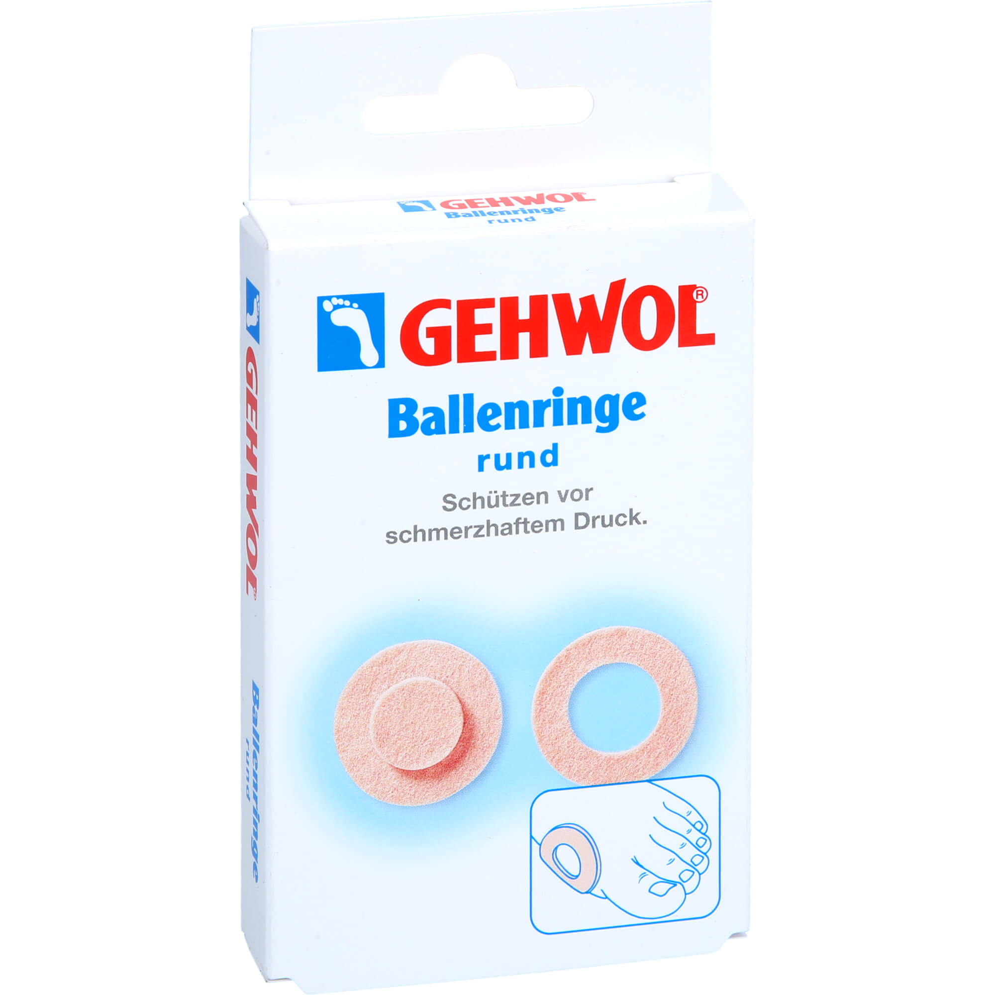Gehwol Ballenringe Rund 6 St Eduard Gerlach bei onfy.de kaufen 19301218