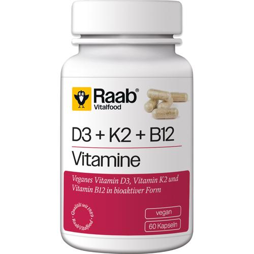 Raab Vitalfood Vitamin D3 K2 B12 60 St Raab Vitalfood bei onfy.de kaufen 19305759