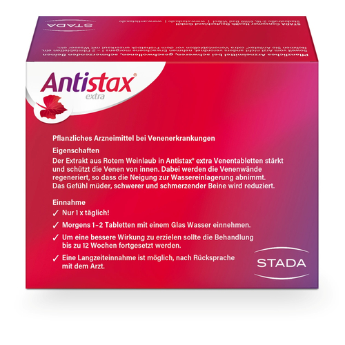 Antistax Extra Venentabletten 90 St STADA Consumer Health Deutschland bei onfy.de kaufen 05954715