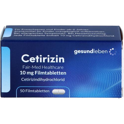 Cetirizin Fair-Med Healthcare 10 mg Filmtabl. 50 St Alliance Healthcare Deutschland bei onfy.de kaufen 19407997