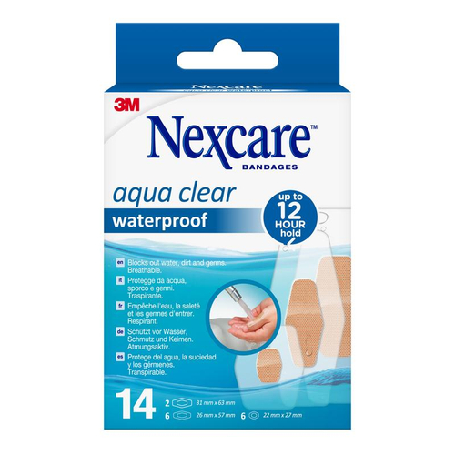 Nexcare Aqua Clear Waterproof Assortiert 14 St 3M Deutschland bei onfy.de kaufen 16789917