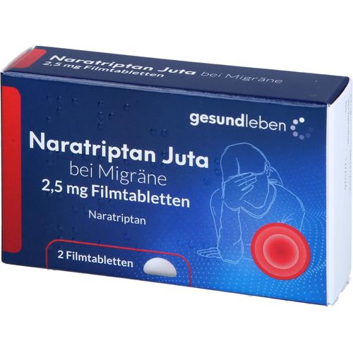 Naratriptan Juta bei Migräne 2.5mg Filmtabletten 2 St Alliance Healthcare Deutschland bei onfy.de kaufen 18774280
