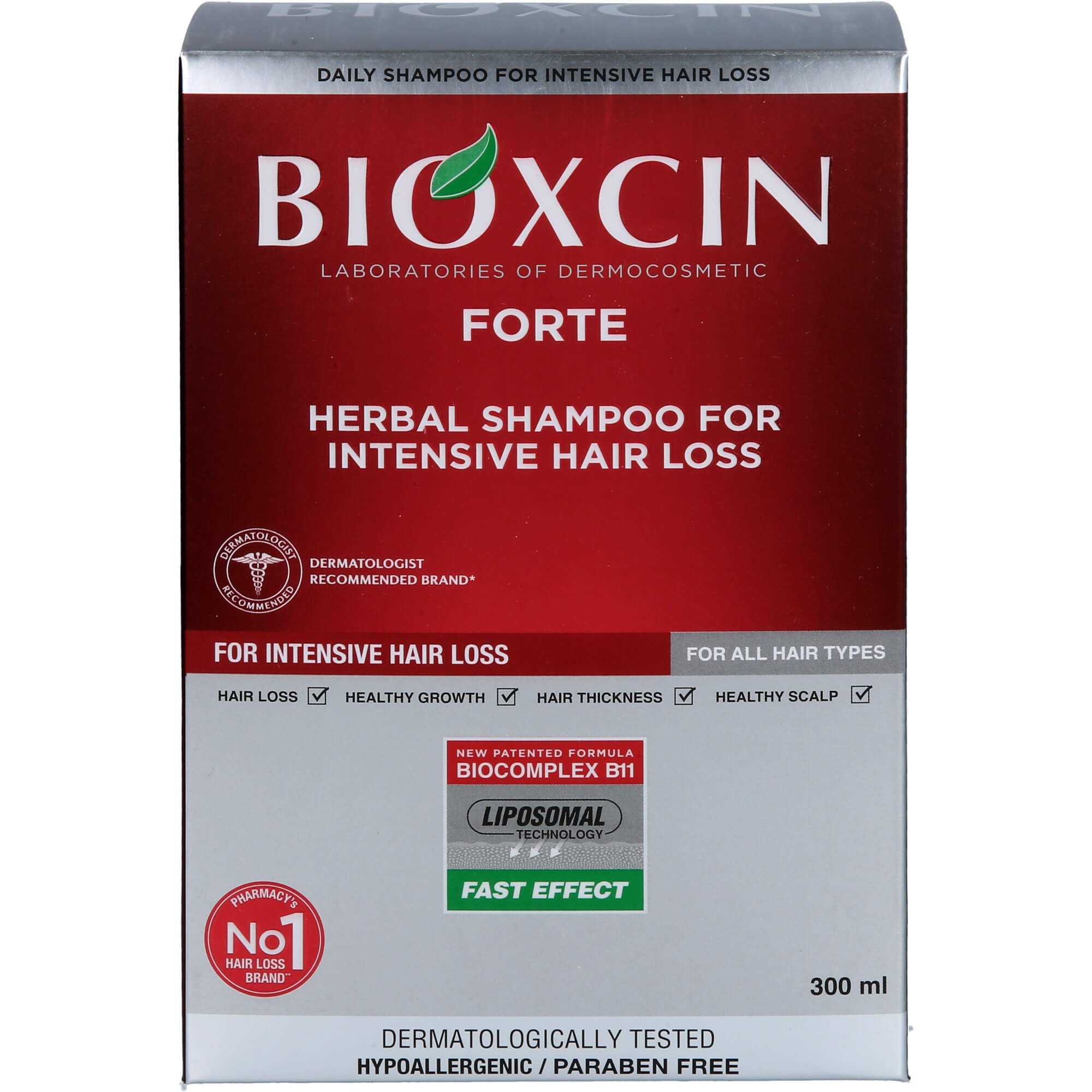 Bioxcin Forte Shp gegen Intensiv Haarausfall null