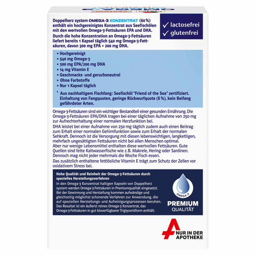 Doppelherz Omega-3 Konzentrat System 30 St Queisser Pharma bei onfy.de kaufen 06132725