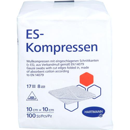 Es-Kompressen Unsteril 10x10 cm 8Fach 100 St ToValCare bei onfy.de kaufen 19799460