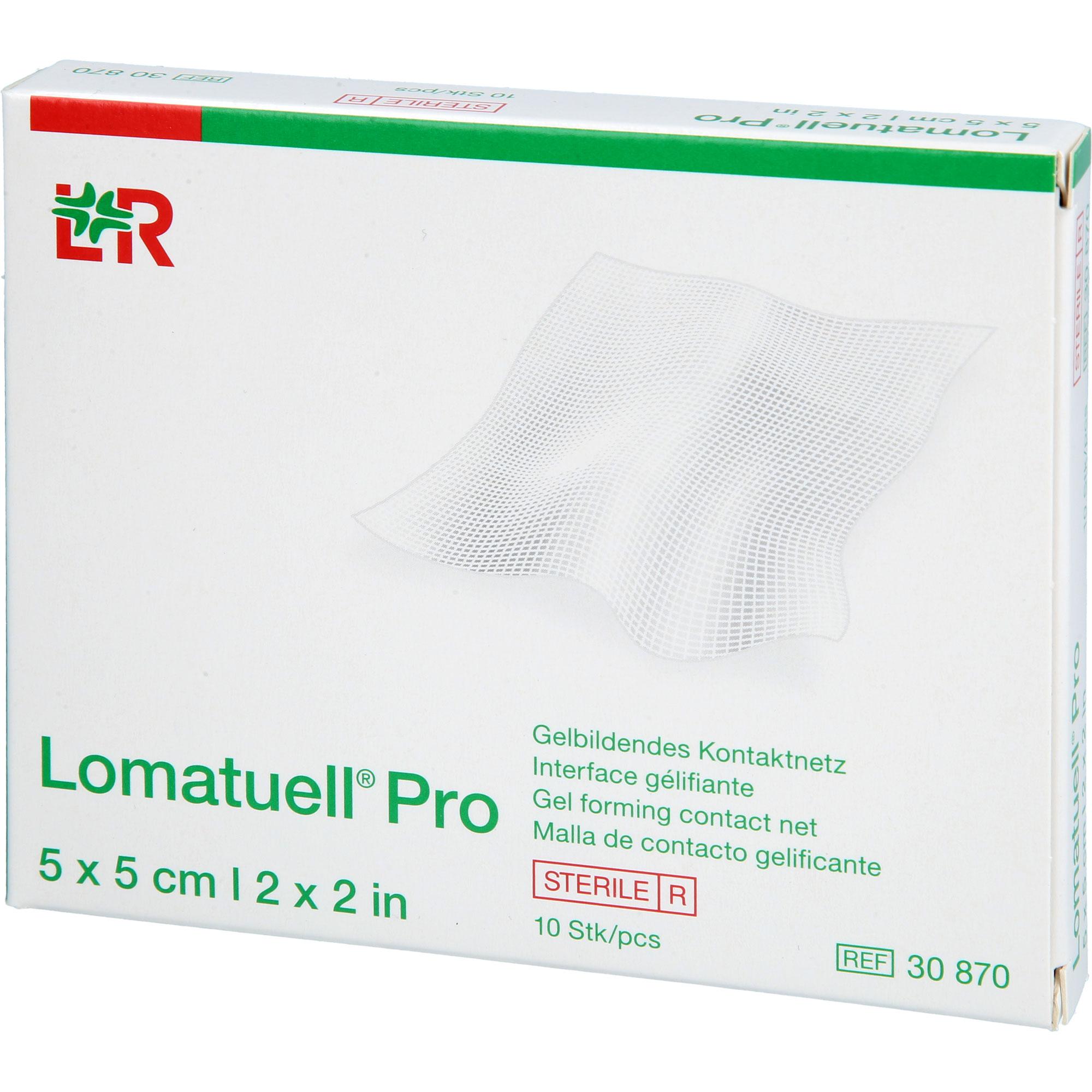 Lomatuell pro 5x5 cm Steril 10 St adequapharm bei onfy.de kaufen 20051583