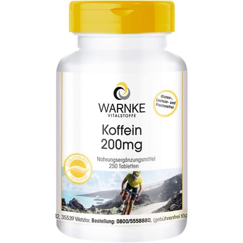 Koffein 200 mg 250 St Warnke Vitalstoffe bei onfy.de kaufen 15436677