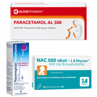 Nasenspray + Hustenlöser + Paracetamol 2032725479098
