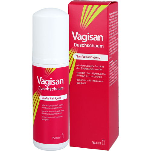 Vagisan Duschschaum 150 ml Dr. August Wolff GmbH & Co.KG Arzneimittel bei onfy.de kaufen 20011738
