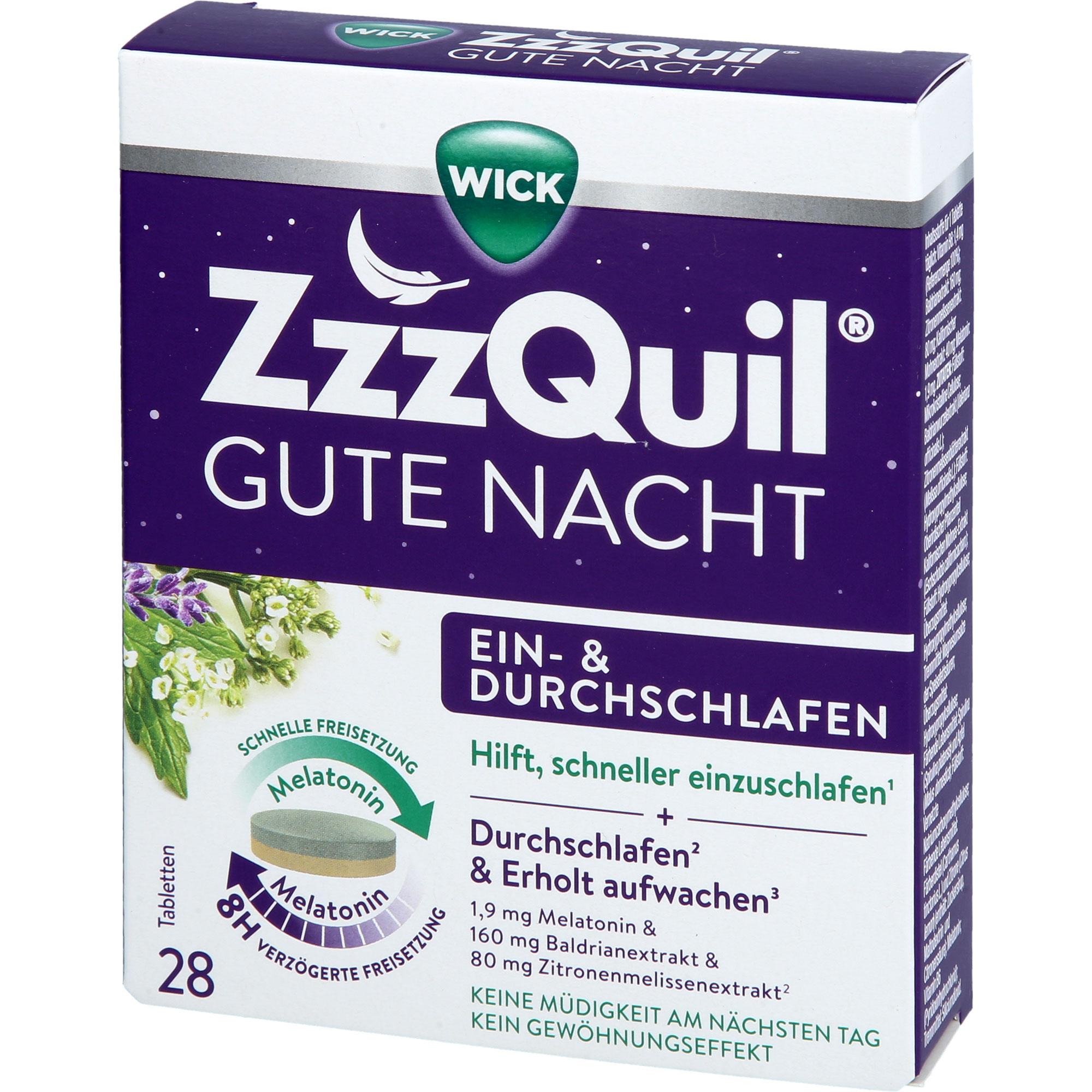 Wick Zzzquil Gute Nacht ein- und Durchschlafen 28 St WICK Pharma - Zweigniederlassung der Procter & Gamble bei onfy.de kaufen 19397425