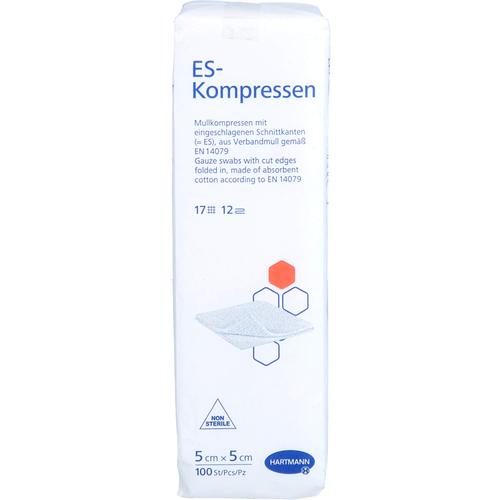 Es-Kompressen Unsteril 5x5 cm 12Fach 100 St EMRA-MED Arzneimittel bei onfy.de kaufen 18672898
