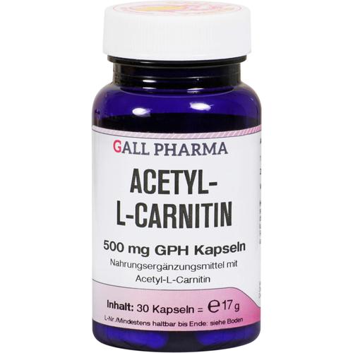 Acetyl-L-Carnitin 500mg Kapseln 30 St Hecht-Pharma bei onfy.de kaufen 02367408