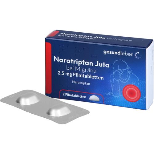 Naratriptan Juta bei Migräne 2.5mg Filmtabletten 2 St Alliance Healthcare Deutschland bei onfy.de kaufen 18774280