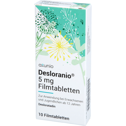 Desloranio 5 mg Filmtabletten 10 St axunio Pharma bei onfy.de kaufen 17627192