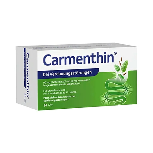 Carmenthin bei Verdauungsstörungen Weichkapsel 84 St Dr.Willmar Schwabe bei onfy.de kaufen 10327624