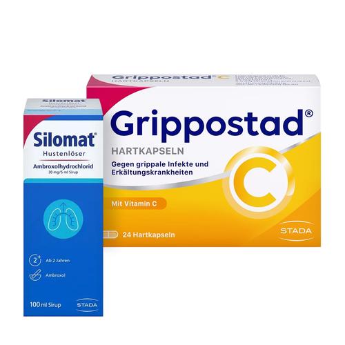 Grippostad C + Silomat Hustenlöser  1 St STADA Consumer Health Deutschland bei onfy.de kaufen 08110782