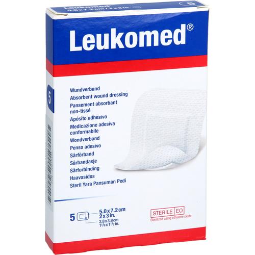 Leukomed Sterile Pflaster 5x7.2 cm 5 St EurimPharm Arzneimittel bei onfy.de kaufen 19852289