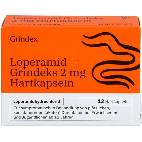 Loperamid Grindeks 2 mg Hartkapseln 12 St Grindeks Kalceks Deutschland bei onfy.de kaufen 19300242