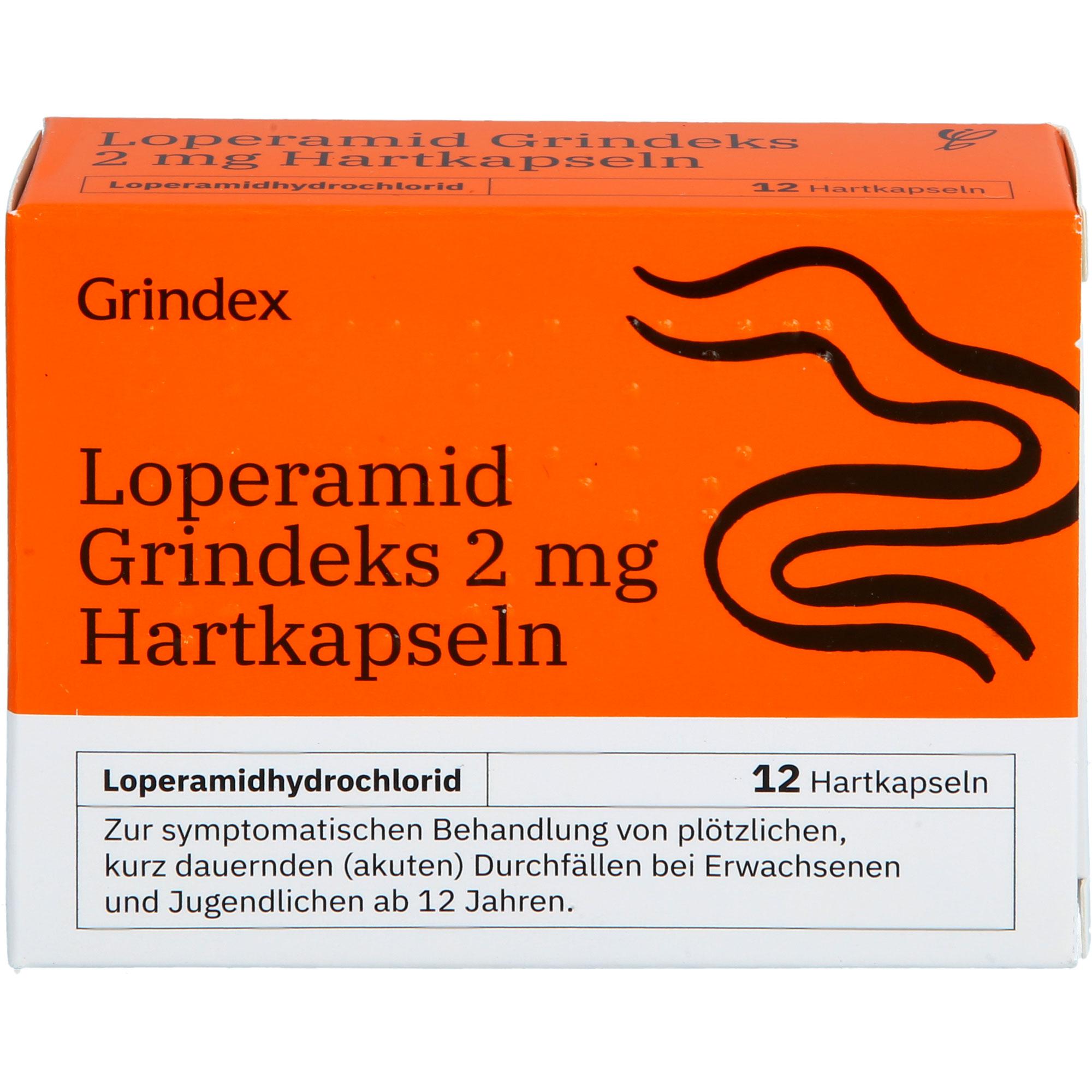 Loperamid Grindeks 2 mg Hartkapseln null