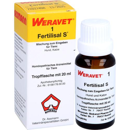 Fertilisal S1 Vet 20 ml Biokanol Pharma Gmbh bei onfy.de kaufen 02538293