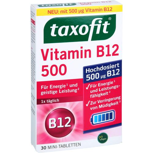 Taxofit Vitamin B12 500 Minitabletten 30 St MCM KLOSTERFRAU Vertr. bei onfy.de kaufen 18814795
