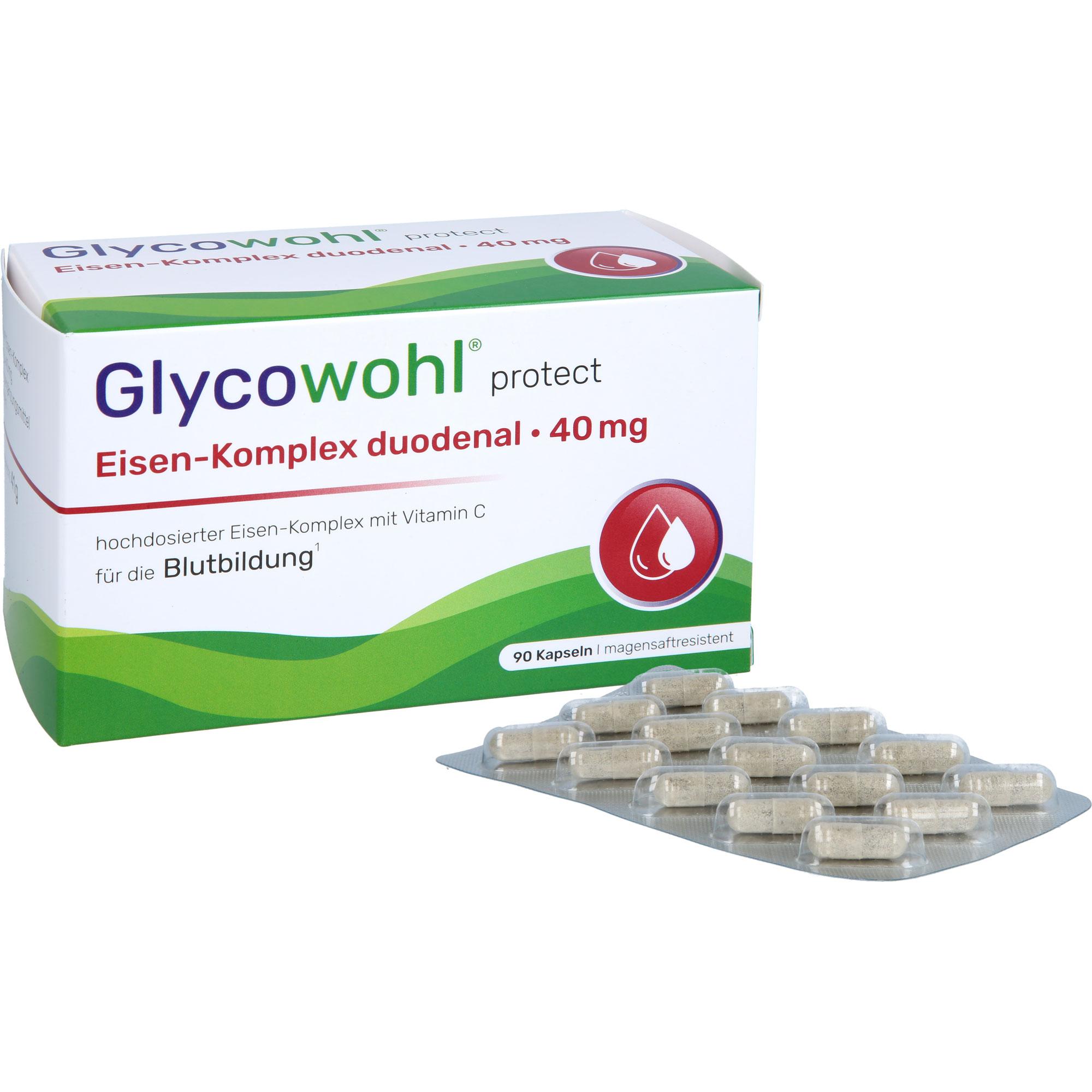 Glycowohl Eisen-Komplex Duodenal 40 mg + Vitamin C 90 St Heilpflanzenwohl bei onfy.de kaufen 19745369