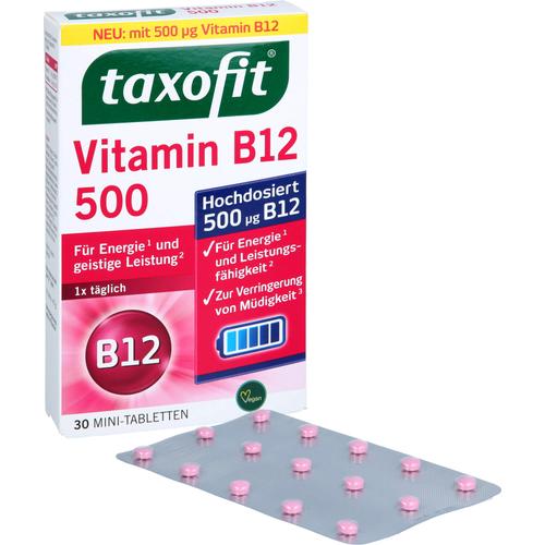Taxofit Vitamin B12 500 Minitabletten 30 St MCM KLOSTERFRAU Vertr. bei onfy.de kaufen 18814795