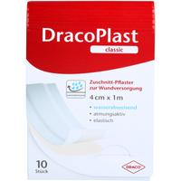 Dracoplast Classic Pflaster 4cmx1M Weiß