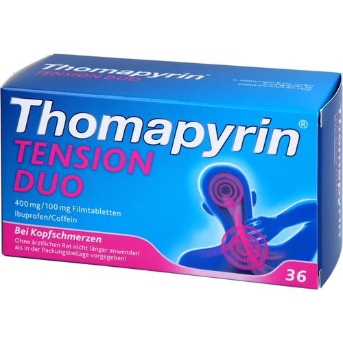 Thomapyrin Tension Duo 400 mg/100 mg Filmtabletten 36 St A. Nattermann & Cie bei onfy.de kaufen 19383570