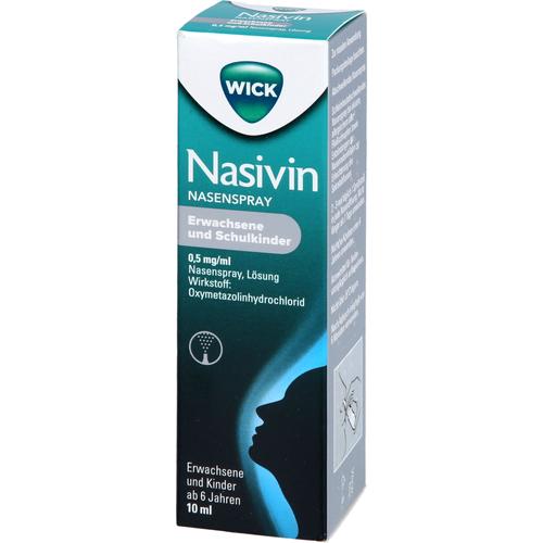 Wick Nasivin Nasenspray Erw./Schulkinder 0.5 mg/ml 10 ml WICK Pharma - Zweigniederlassung der Procter & Gamble bei onfy.de kaufen 19524013
