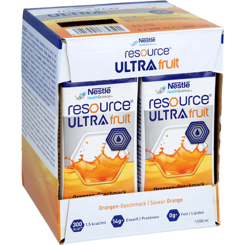 Resource Ultra Fruit Orange 6x4x200 ml Nestle Health Science (Deutschland) bei onfy.de kaufen 17160699
