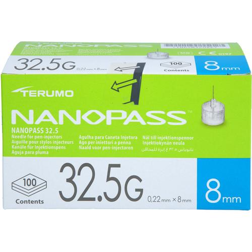 Terumo Nanopass 32.5 Pen Kanüle 0.22x8 Mm 100 St Medi-Spezial bei onfy.de kaufen 19130544