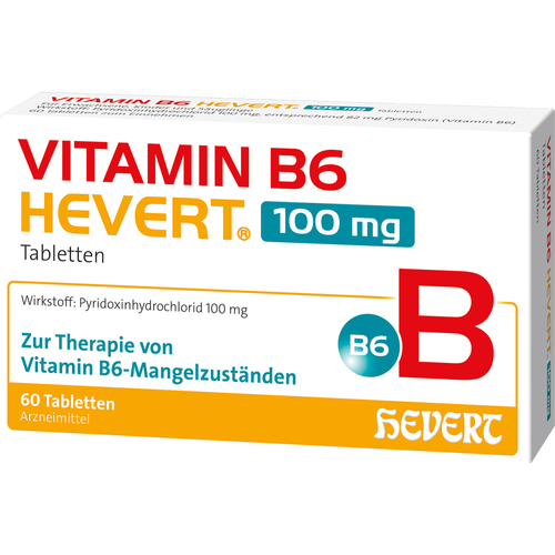 Vitamin B6 Hevert 100 mg Tabletten 60 St Hevert-Arzneimittel bei onfy.de kaufen 19802707
