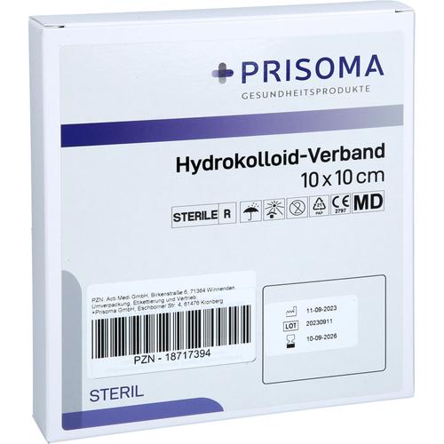 Hydrokolloid-Verband 10x10cm 5 St Acti Medi bei onfy.de kaufen 18717394