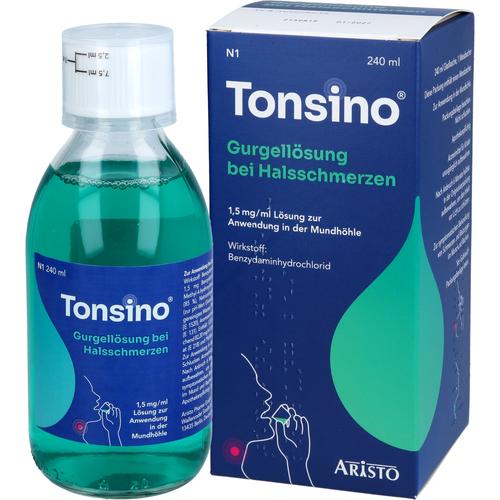 Tonsino Gurgel.b.hals.1.5mg/ml Lsg.z.anw.i.d.mundh 240 ml Aristo Pharma bei onfy.de kaufen 19129995