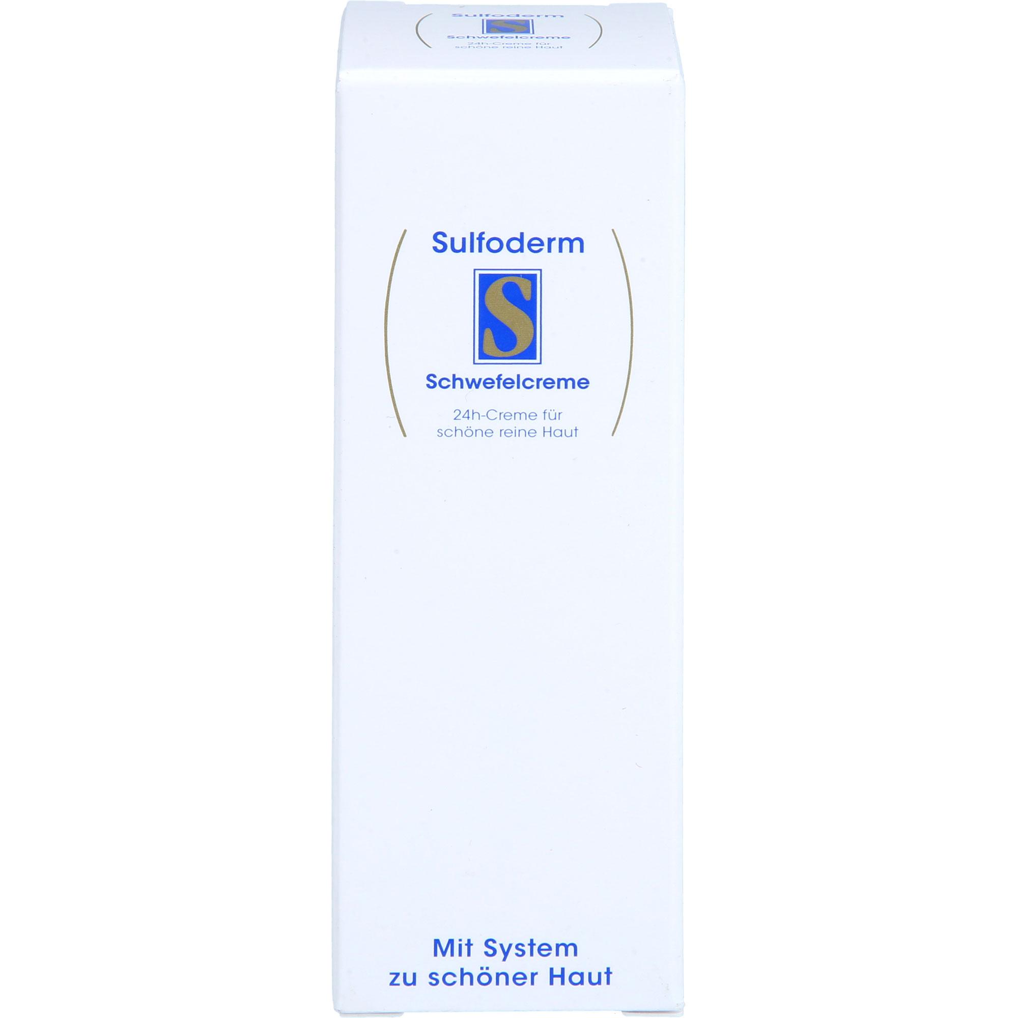 Sulfoderm S Schwefelcreme null