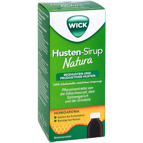 Wick Husten-Sirup Natura 140 ml WICK Pharma - Zweigniederlassung der Procter & Gamble bei onfy.de kaufen 19236805