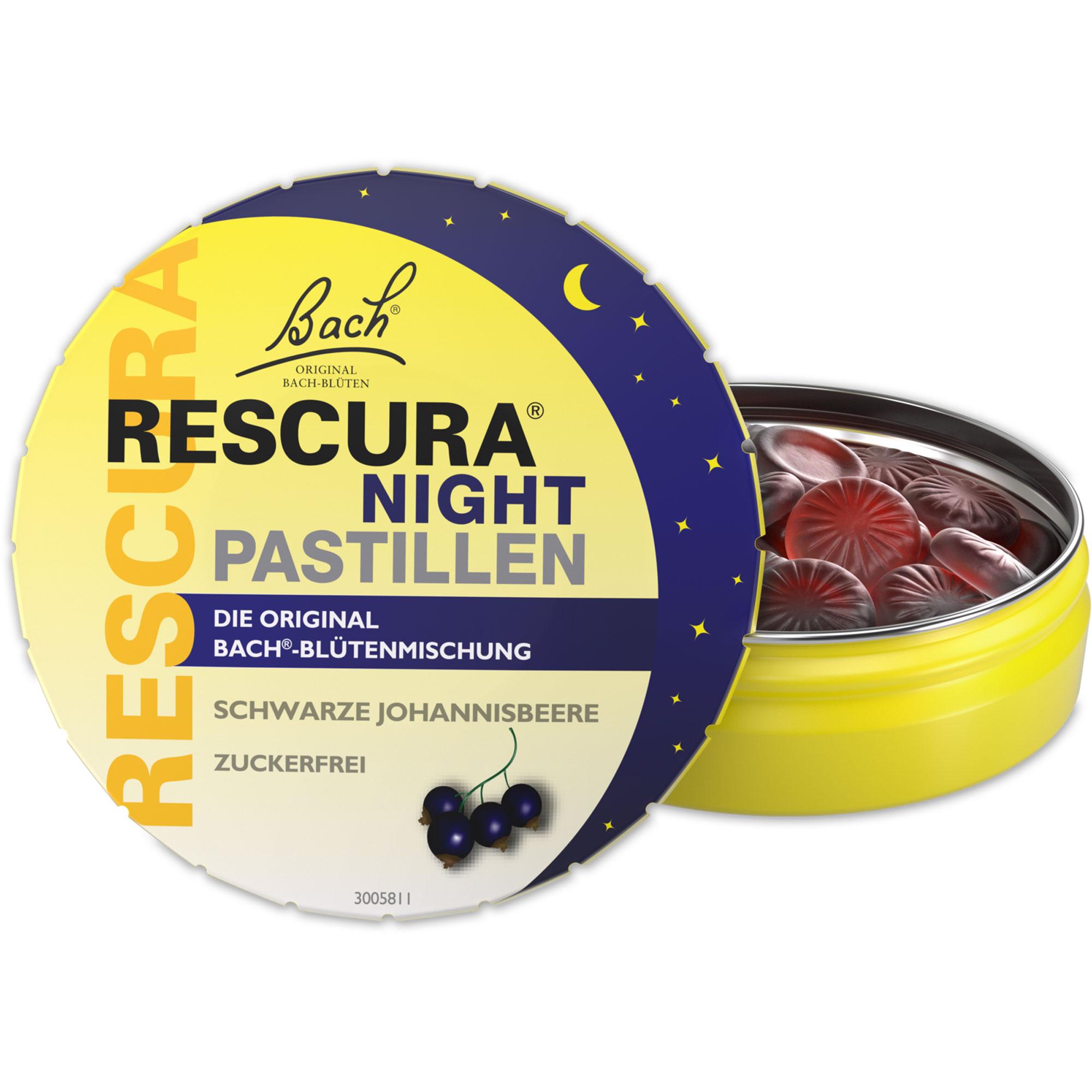Bachblüten Original Rescura Night Pastillen Sch Jo null