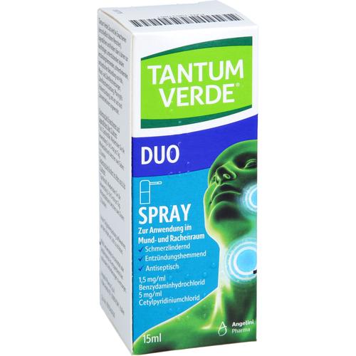 Tantum Verde Duo 1.5mg/Ml+5mg/ml Spr Mundhöhle Lsg 15 ml Angelini Pharma Deutschland bei onfy.de kaufen 19631861