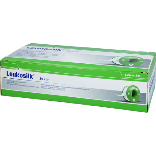 Leukosilk 1.25 cmx5 M 24 St Crosp Medical bei onfy.de kaufen 19923061