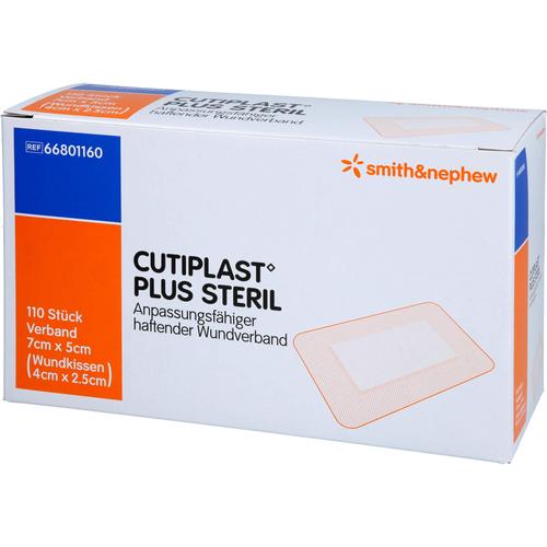 Cutiplast Plus Steril 5x7 cm Verband 110 St EurimPharm Arzneimittel bei onfy.de kaufen 18806169