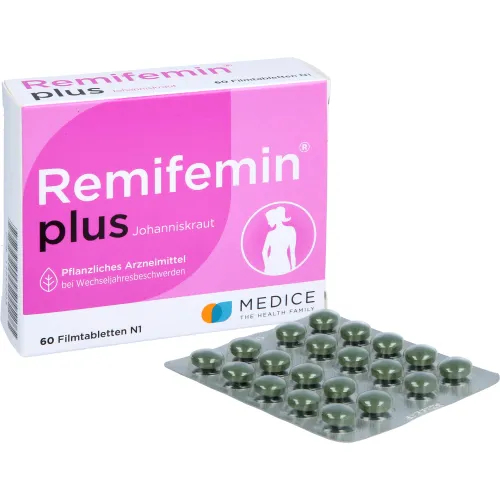 Remifemin plus Johanniskraut bei Wechseljahresbeschwerden 60 St MEDICE Arzneimittel Pütter bei onfy.de kaufen 11517203