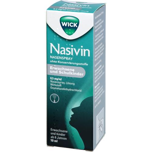 Wick Nasivin Nasenspray Ok Erw./Schulkin 0.5 mg/ml 10 ml WICK Pharma - Zweigniederlassung der Procter & Gamble bei onfy.de kaufen 19524036