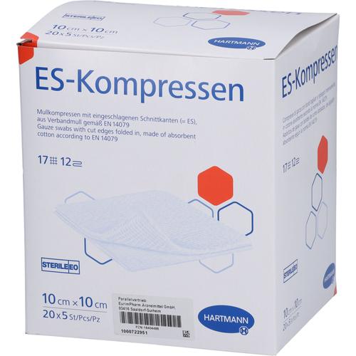 Es-Kompressen Steril 10x10 cm 12Fach Großpackung 20x5 St Crosp Medical bei onfy.de kaufen 19357259