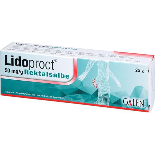 Lidoproct 50 mg/G Rektalsalbe 25 g GALENpharma bei onfy.de kaufen 19229337