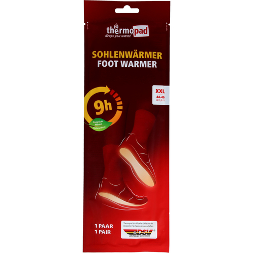 Thermopad Sohlenwärmer Xxl Gr. 44-46 1x2 St Dr.Dagmar Lohmann pharma + medical bei onfy.de kaufen 19079688