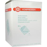 Mullkompressen 10x10cm 12F Steril null