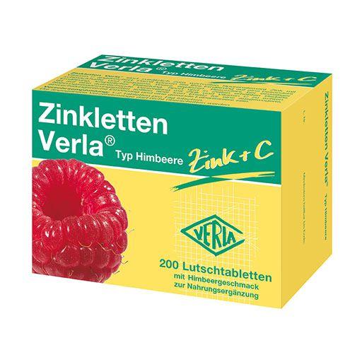 Zinkletten Verla Himbeere null