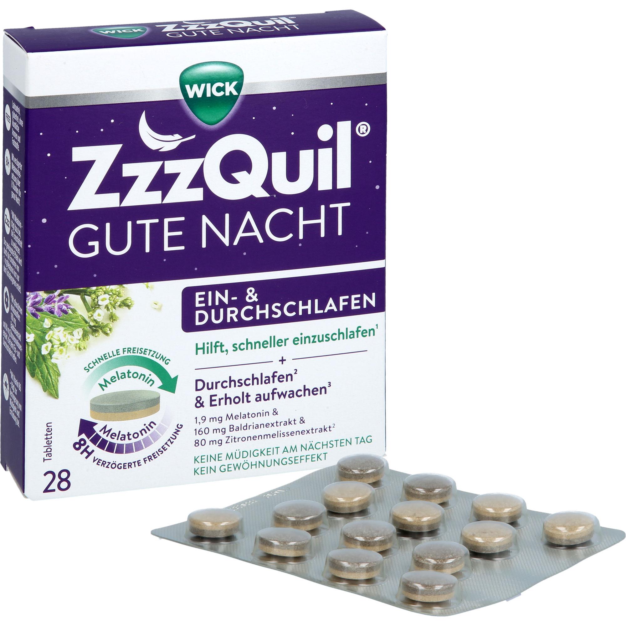 Wick Zzzquil Gute Nacht ein- und Durchschlafen 28 St WICK Pharma - Zweigniederlassung der Procter & Gamble bei onfy.de kaufen 19397425